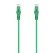 Aisens Cable de Red Latiguillo RJ45 LSZH Cat.6A 500 MHZ UTP AWG24 - 2m - Libre de Halogenos - 10 Gigabit/s - Color Verde