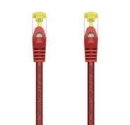 Aisens Cable de Red Latiguillo RJ45 LSZH Cat.7 600 MHz S/FTP PIMF AWG26 - 1.0M - Color Rojo