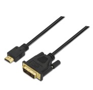 Aisens Cable DVI a HDMI - DVI18+1/Macho-HDMI A Macho - 1.8m - Full HD - Color Negro