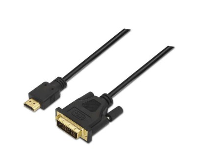 Aisens Cable DVI a HDMI - DVI18+1/Macho-HDMI A Macho - 1.8m - Full HD - Color Negro