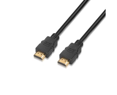 Aisens Cable HDMI 2.0 Certificado 4K HDR 60Hz Premium Macho a Macho - Ultra HD 3D ARC - 4K - 0.5m - Color Negro
