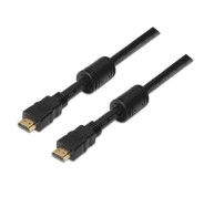 Aisens Cable HDMI Alta Velocidad / HEC con Ferrita - A Macho-A Macho - 10m - Full HD - Color Negro