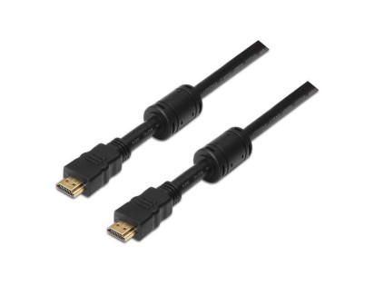Aisens Cable HDMI Alta Velocidad / HEC con Ferrita - A Macho-A Macho - 10m - Full HD - Color Negro