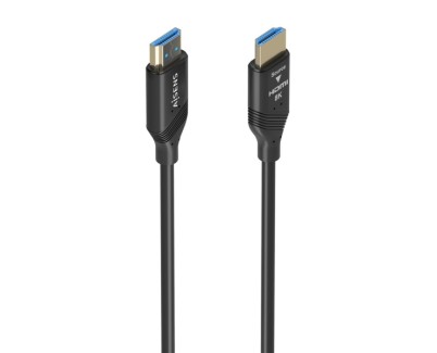 Aisens Cable HDMI V2.1 AOC Ultra Alta Velocidad - HEC 8K@60HZ 4K@120HZ 4:4:4 48GBPS - 20m - Color Negro