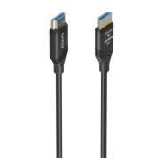 Aisens Cable HDMI V2.1 AOC Ultra Alta Velocidad - HEC 8K@60HZ 4K@120HZ 4:4:4 48GBPS - 25m - Color Negro