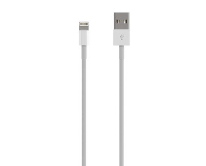 Aisens Cable Lightning a USB 2.0, Lightning/M-USB A Macho - 0.5m - Color Blanco