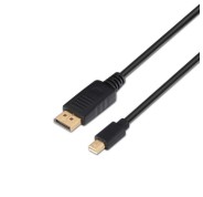 Aisens Cable Mini DP a Displayport V1.2 4K@60Hz - mDP/M-DP/M - 3.0m - 4K - Color Negro