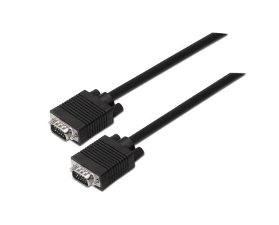 Aisens Cable SVGA - HDB15/Macho-HDB15/Macho - 3.0m - Color Negro