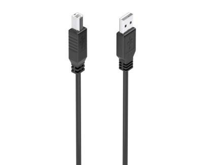 Aisens Cable USB 2.0 con Amplificador - Tipo A/M-B/m - 15m - Color Negro