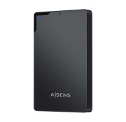 Aisens Caja Externa 2,5\" ASE-2520B 9.5mm SATA a USB 3.0/USB3.1 Gen1 - Color Negro