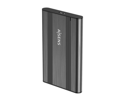 Aisens Caja Externa 2,5\" ASE-2526Gr 9.5mm SATA a USB 3.0/USB3.1 Gen1 - Color Gris