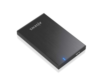 Aisens Caja Externa 2,5\" ASE-2527B 9.5mm SATA a USB 3.0/USB3.1 GEN1 - Color Negro