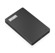 Aisens Caja Externa - Instalacion sin Herramientas - Plug and Play - Conexion USB-C USB3.1 Gen1 - Velocidad hasta 5.0Gbps - Compatible con Discos SATA I/II/III - Indicador LED - Color Negro