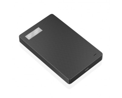 Aisens Caja Externa - Instalacion sin Herramientas - Plug and Play - Conexion USB-C USB3.1 Gen1 - Velocidad hasta 5.0Gbps - Compatible con Discos SATA I/II/III - Indicador LED - Color Negro