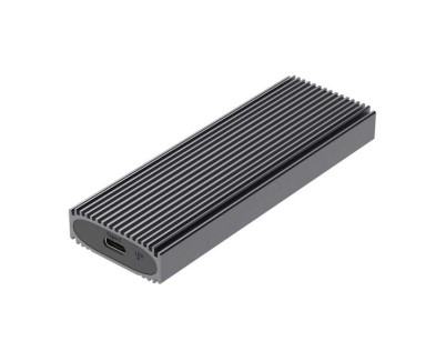 Aisens Caja Externa M.2 (NGFF) ASM2-023GR NVMe A USB3.2 Gen2 - Color Gris