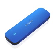 Aisens Caja Externa M.2 (NGFF) ASM2-026Blu NVMe a USB3.2 GEN2 - Color Azul