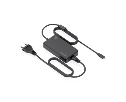 Aisens Cargador de Portatil GaN USB-C/PD 90W - Cable de 1.80m - Color Negro
