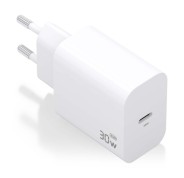 Aisens Cargador GaN 30W - USB-C PD3.0 - Color Blanco