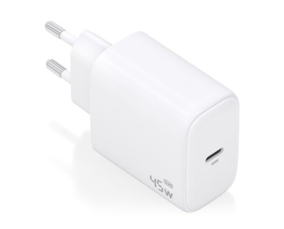 Aisens Cargador GAN 45W - USB-C PD3.0 QC4.0 - Color Blanco