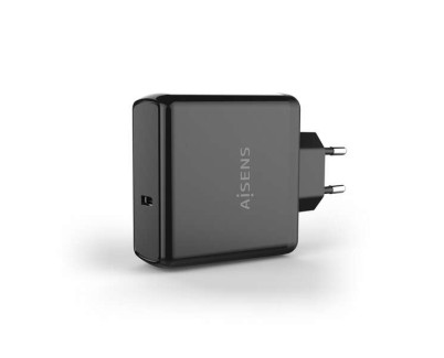 Aisens Cargador PD3.0 QC3.0 1 Puerto 1xUSB-C 60W - Color Negro