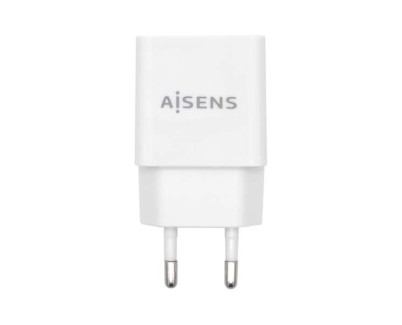 Aisens Cargador USB 10W Alta Eficiencia - 5V/2A - Color Blanco