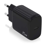 Aisens Cargador USB-C PD3.0 1 Puerto 1xUSB-C 25W - Color Negro