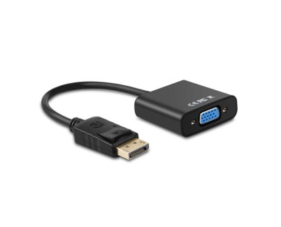 Aisens Conversor Displayport a SVGA - DP/M-SVGA/H - 15cm - Color Negro