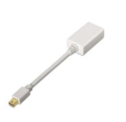 Aisens Conversor Mini DP a HDMI - mDP/M-HDMI A Hembra - 15cm - Color Blanco