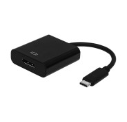 Aisens Conversor USB-C a Displayport 4K@60HZ - USB-C/M-DP/H - 15cm - Color Negro