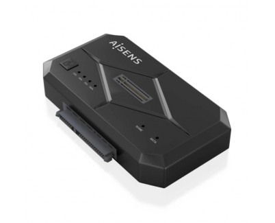 Aisens Docking Station Clonador de Discos Duros - Instalacion Facil - Compatible con SATA y M.2 NVME - Plug and Play - USB 3.0 - LEDS Indicadores - Alta Velocidad de Transferencia - Soporta Uasp