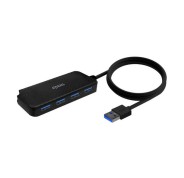 Aisens Hub USB 3.0 - Tipo A/M-4X Tipo A/H - 60cm - Color Negro