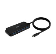 Aisens Hub USB 3.1 USB-C - USB-C/M-4Xtipo A/H - 60cm - Color Negro