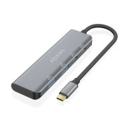 Aisens Hub USB 3.2 Gen1 5G USB-C - USB-C/M-2xUSB-C/H-2xUSB-A/H - 15cm - Color Gris