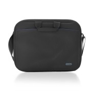 Aisens Maletin para Portatil 15,6\" - Acolchado Fino - Bolsillo Frontal con Cremallera - Moderno y Accesible - Color Negro
