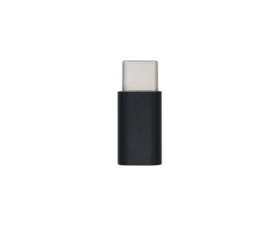 Aisens Mini Adaptador USB-C USB 2.0  - Tipo Micro-B/H-USB-C/M - Color Negro