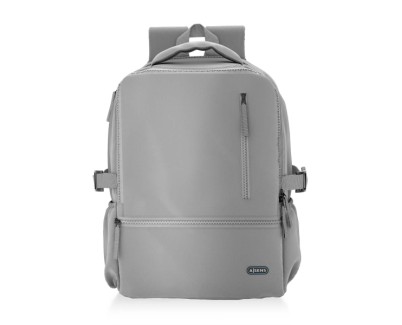 Aisens Mochila Deportiva Repelente al Agua para Portatil 15,6 - Color Gris