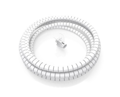 Aisens Organizador de Cable en Espiral 25mm - 1.0m - Color Blanco
