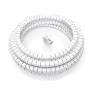 Aisens Organizador de Cable en Espiral 25mm - 2.0m - Color Blanco