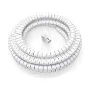 Aisens Organizador de Cable en Espiral 25mm - 3.0m - Color Blanco