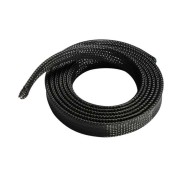 Aisens Organizador De Cable Poliester 20mm - 1.0m - Color Negro