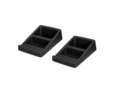 Aisens Pack Soporte Universal de Mesa para Altavoces - Carga Max. 10Kg - Color Negro