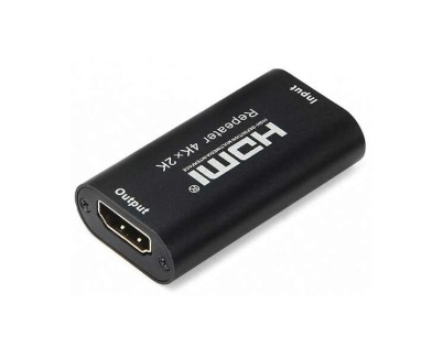Aisens Repetidor HDMI Alta Velocidad / HEC - Conectores Tipo A Hembra en Ambos Extremos - Color Negro