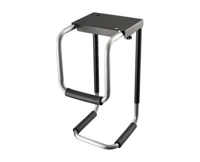 Aisens Soporte Altura Personalizable para CPU por Debajo de Escritorio - Color Negro/Plata