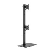 Aisens Soporte de Mesa Eco con Peana Giratorio e Inclinable para 2 Monitores/TV de 17-34\" - Peso máximo 12Kg - Color Negro