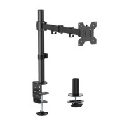 Aisens Soporte de Mesa Eco Giratorio e Inclinable para Monitor/TV 10Kg (3 Pivotes - 1 Brazo) de 17-32\" - Color Negro