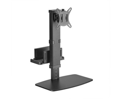 Aisens Soporte de Mesa ECO Giratorio e Inclinable para Monitor/TV y Mini PC 8kg de 17-32 - Color Negro