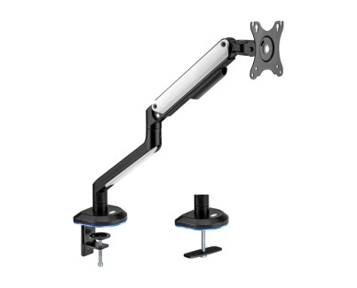 Aisens Soporte de Mesa RGB Gaming Contrapeso Giratorio e Inclinable para Monitor/TV 9Kg (3 Pivotes - 1 Brazo) de 17-32\" - Color Varios