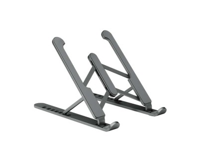 Aisens Soporte de Sobremesa Ajustable para Portatil / Tablet Oscuro - Color Gris