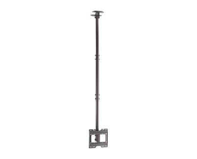 Aisens Soporte de Techo Giratorio - Inclinable y Extensible. (TV 23?-43?) - Color Negro