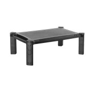 Aisens Soporte Elevador XL para Monitor hasta 32\" o Portatil - Regulable en Altura - Compartimento Guardaobjetos - Gestion de Cables - Peso Max. 10kg